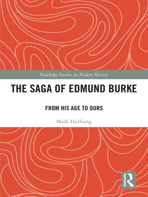 cover image of The Saga of Edmund Burke